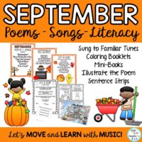 September Fall Literacy Songs, Chants, Poems, Fingerplays