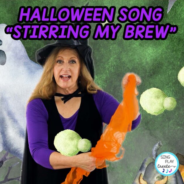 Halloween Song "Stirring My Brew" by Sing Play Create