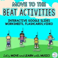 Move to the Steady Beat Body Percussion Activities : Quarter Note