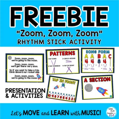 FREE RHYTHM STICK ACTIVITY