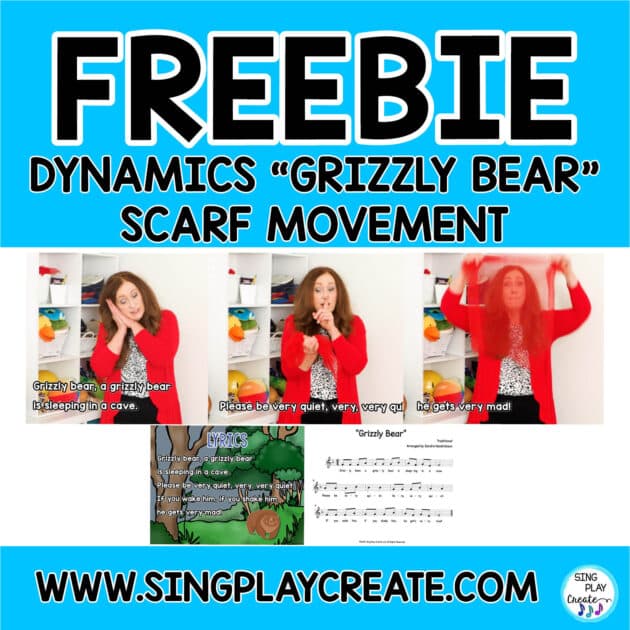 Free Dynamics Activity "Grizzly Bear Song" by Sing Play Create