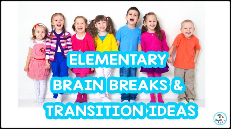 ELEMENTARY BRAIN BREAKS AND TRANSITION IDEAS