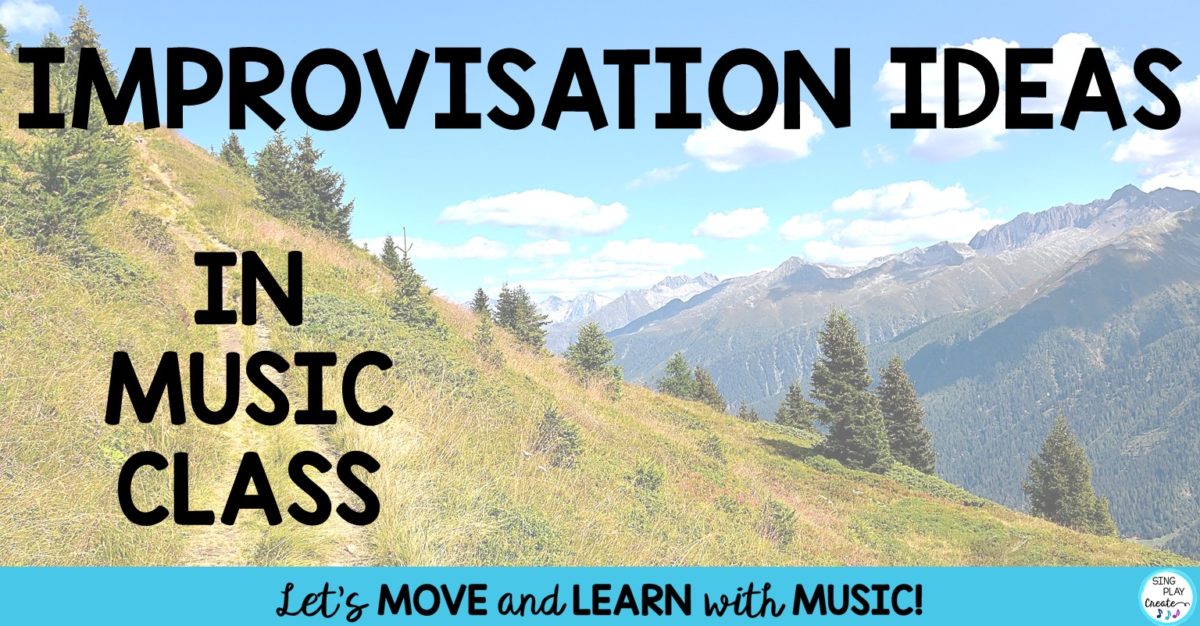 Improvisation Ideas in Music Class