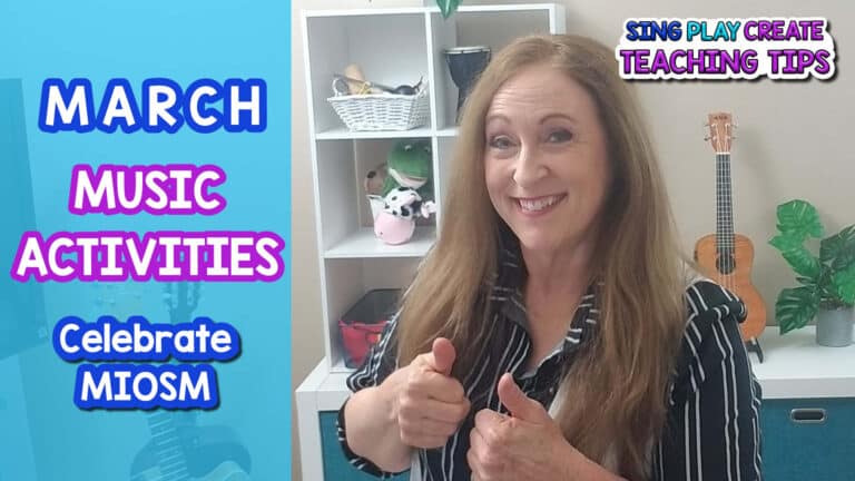 MIOSM Music in Our Schools Month Activities is sponsored by NAfME. I'm sharing some music activities you can use during MIOSM.